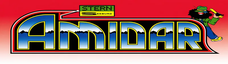 Amidar Free Play and High Score Save Kit installation guide marquee