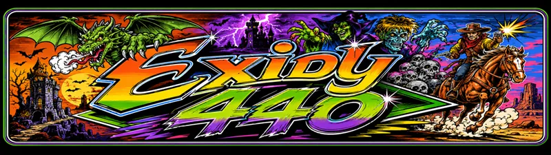 Exidy 440 Multigame Free Play and High Score Save Kit installation guide marquee