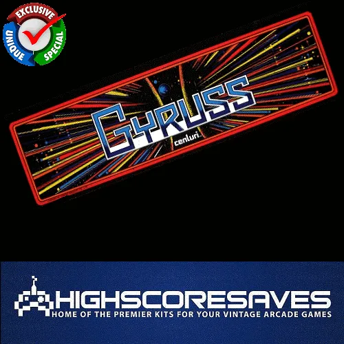 Gyruss Free Play and High Score Save Kit