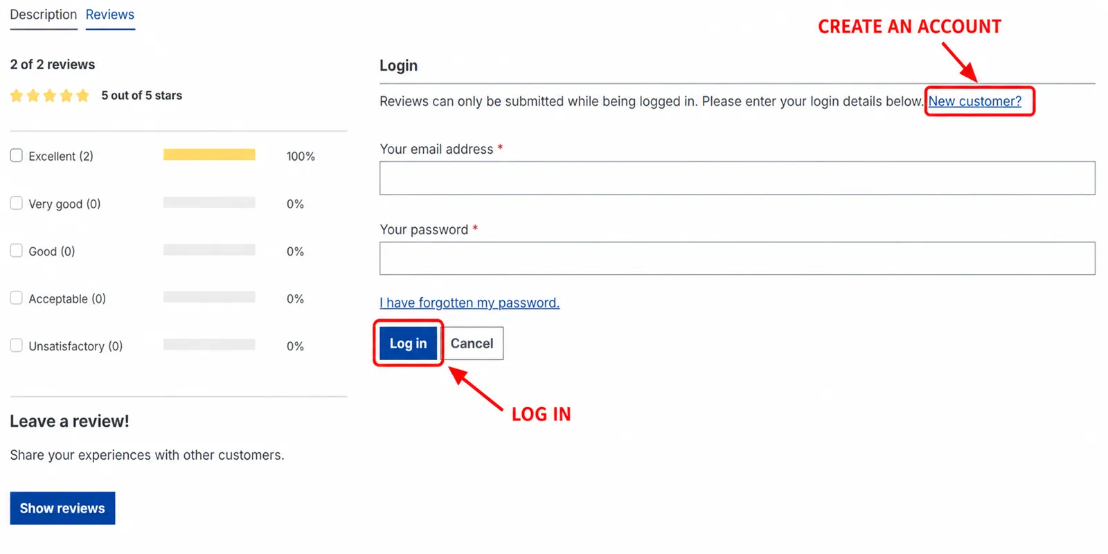 HighScoreSaves review login screen showing options to log in or create an account