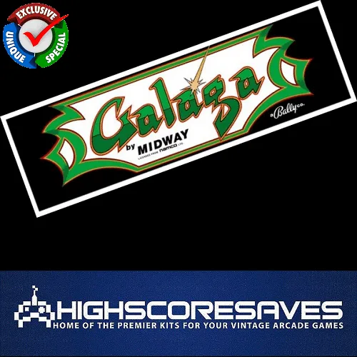 Galaga Free Play and High Score Save Kit Galaga Free Play and High Score Save Kit