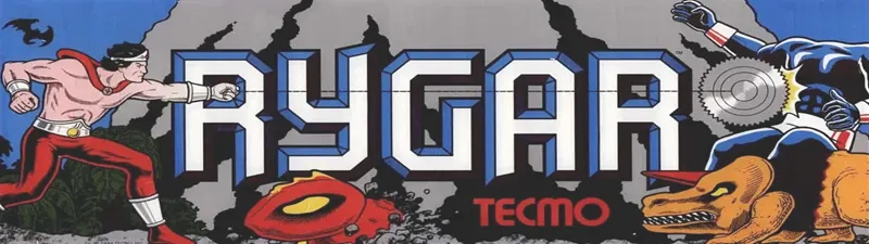 Rygar Free Play and High Score Save Kit installation guide marquee