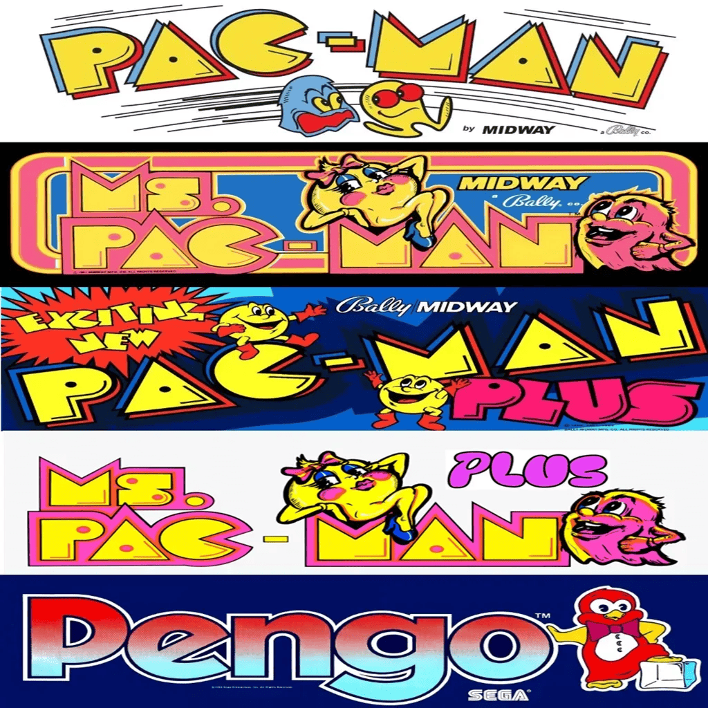 Pac Man Ms Pac Man Multigame Free Play and High Score Save Kit