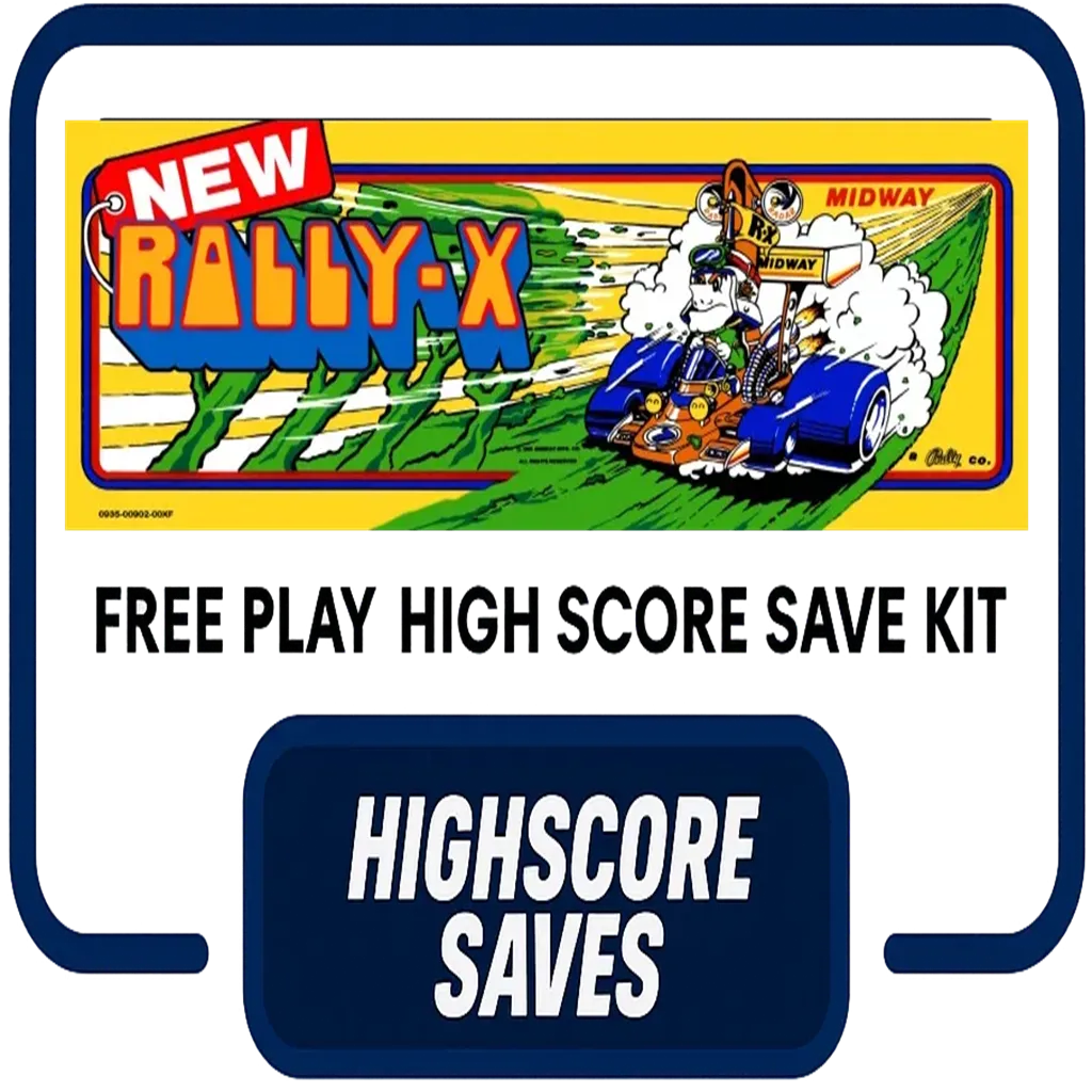 Rally X | New Rally X Lite Free Play and High Score Save Kit