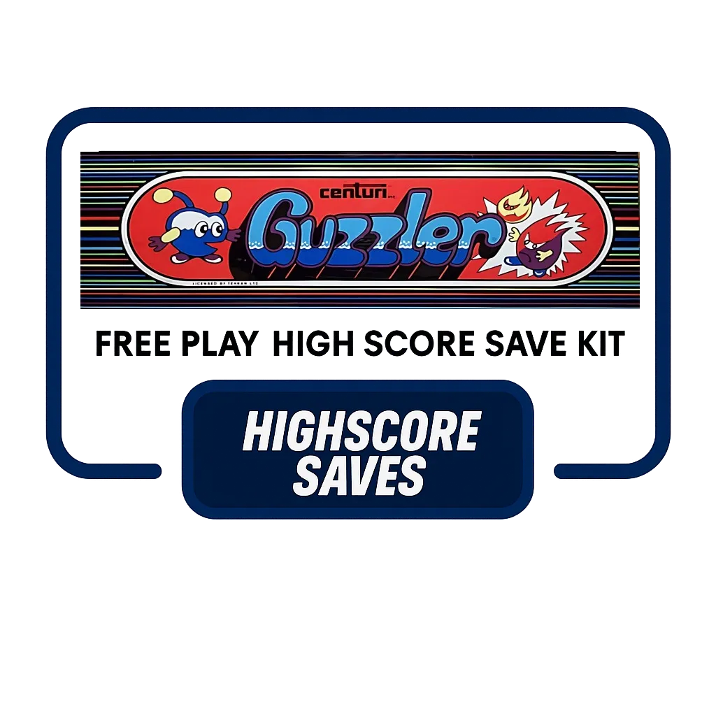 Guzzler Free Play and High Score Save Kit Guzzler Free Play and High Score Save Kit