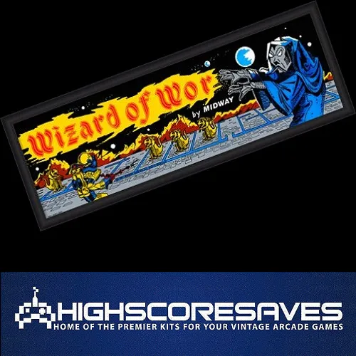 Wizard of Wor Free Play and High Score Save Kit