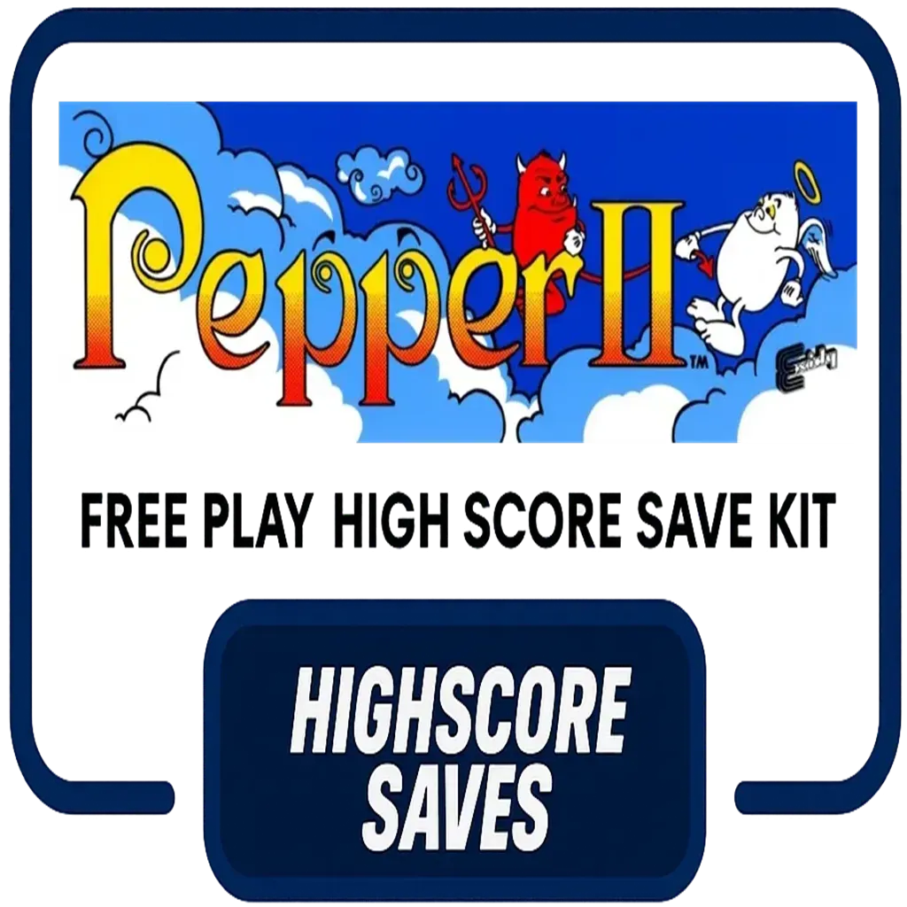 Pepper 2 Free Play and High Score Save Kit