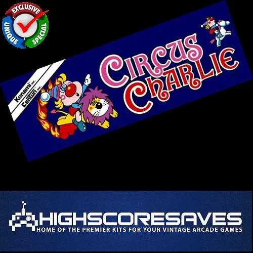 Circus Charlie Free Play and High Score Save Kit Circus Charlie Free Play and High Score Save Kit