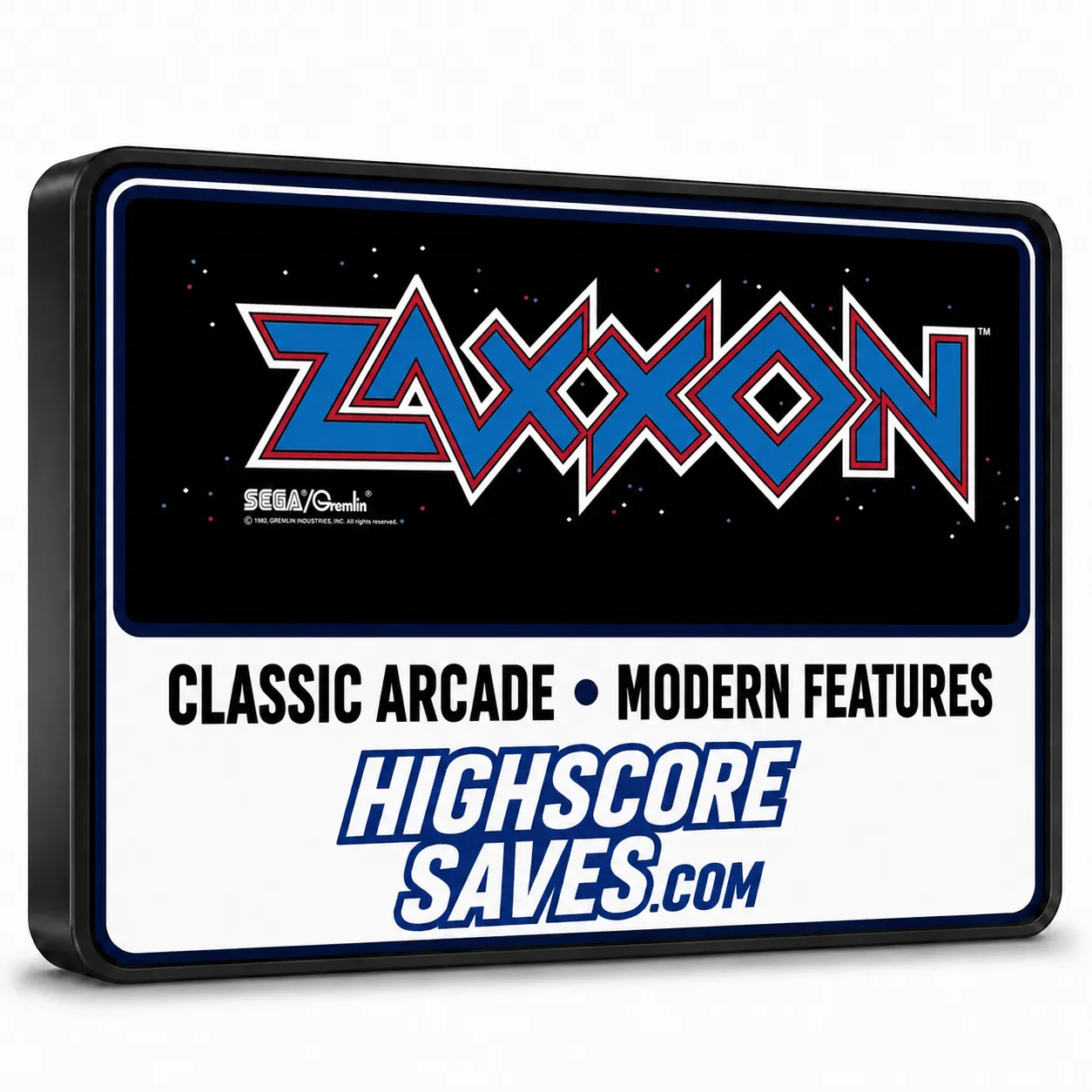 Zaxxon Free Play and High Score Save Kit