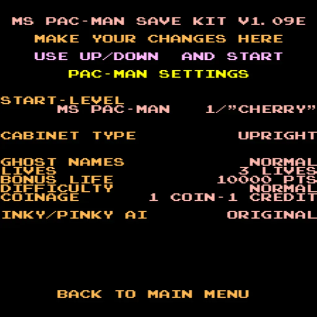 Free Pacman Computer Score Ms Pac-Man Free Play and High Score Save Kit HighScoreSaves