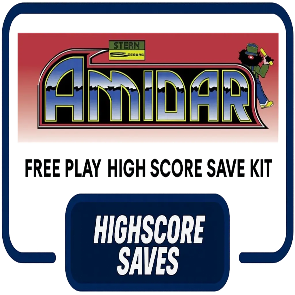 Amidar Free Play and High Score Save Kit