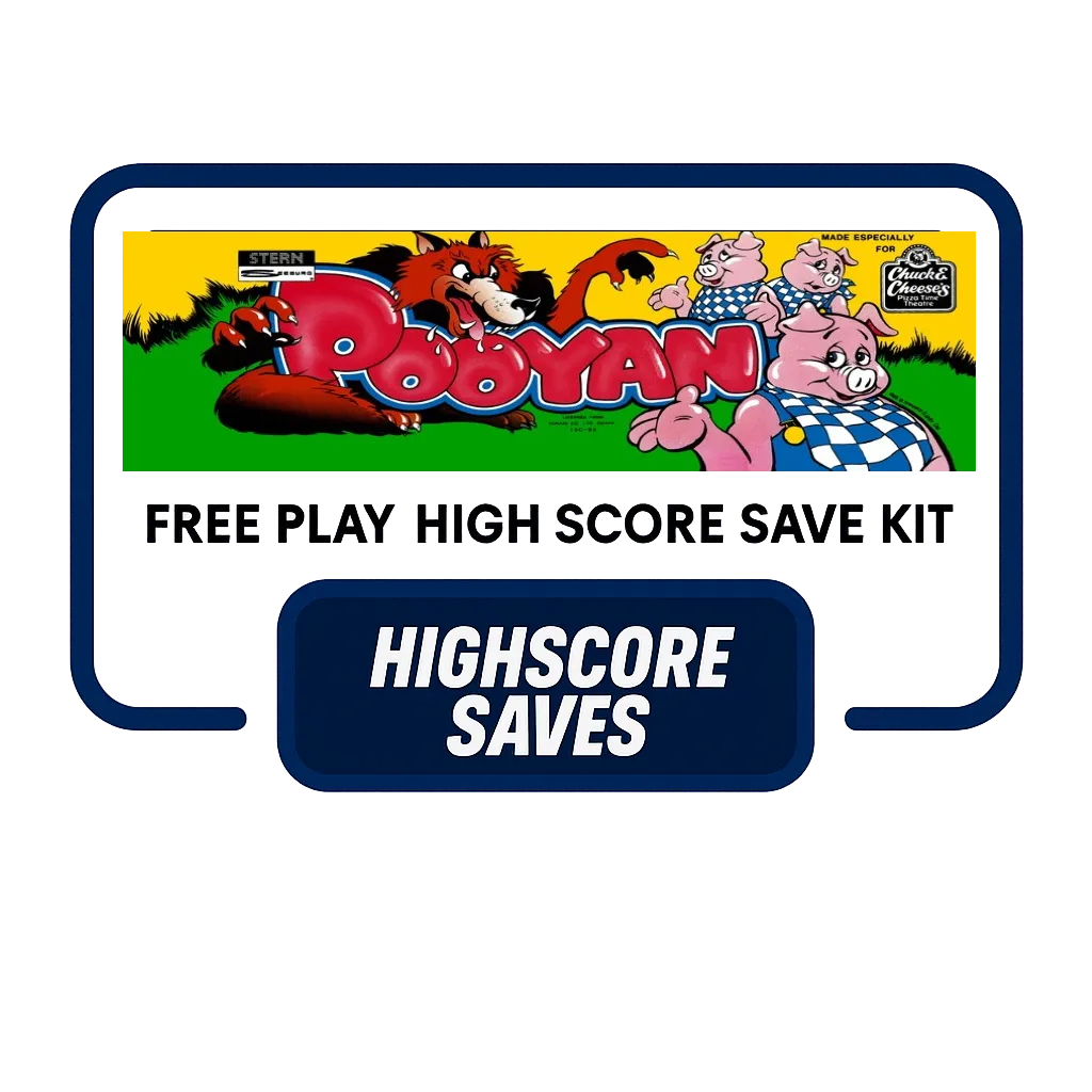 Pooyan Free Play and High Score Save Kit Pooyan Free Play and High Score Save Kit