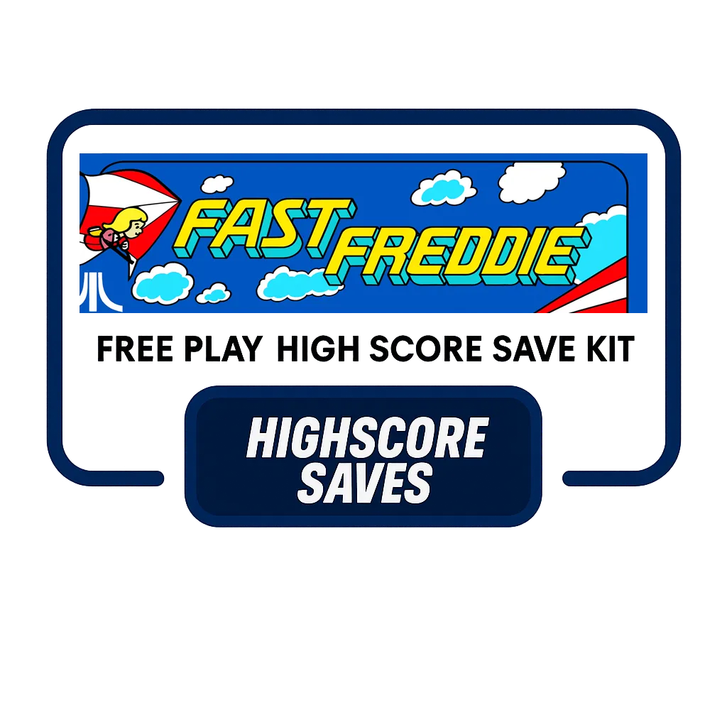 Fast Freddie Free Play and High Score Save Kit Fast Freddie Free Play and High Score Save Kit