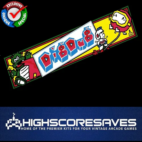 Dig Dug Free Play and High Score Save Kit Dig Dug Free Play and High Score Save Kit