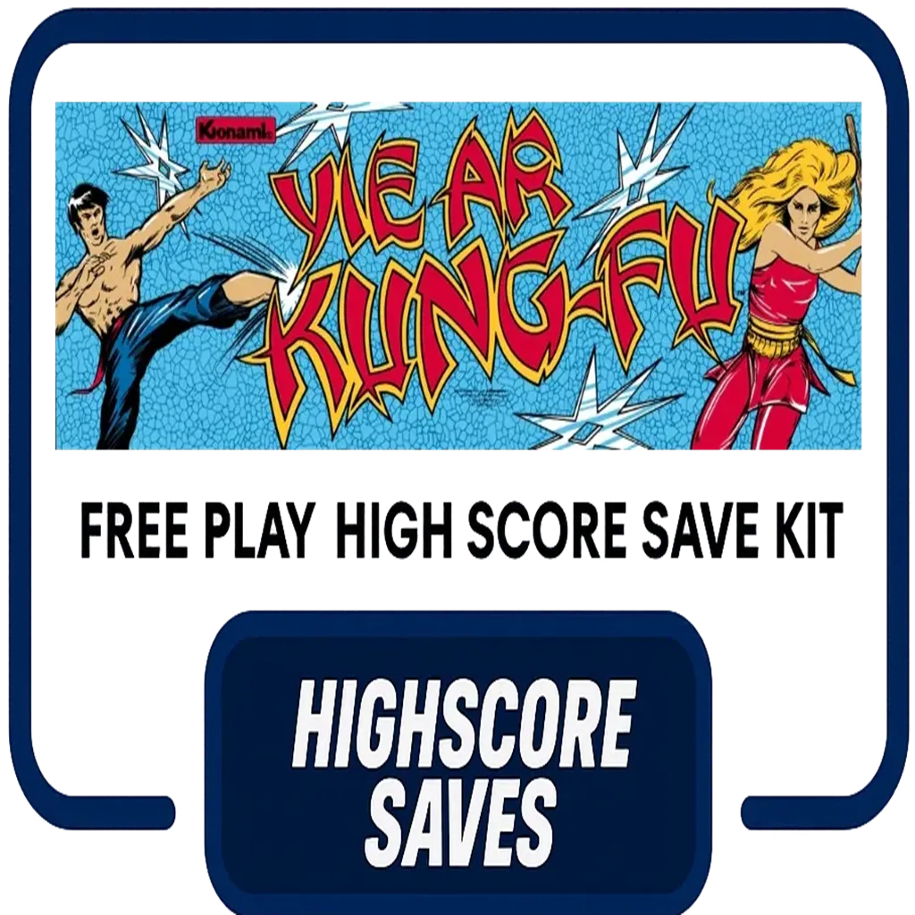 Yie Ar Kung Fu Free Play and High Score Save Kit