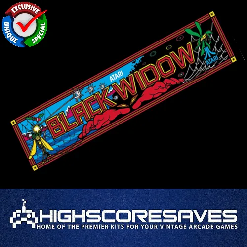 Black Widow Free Play and High Score Save Kit