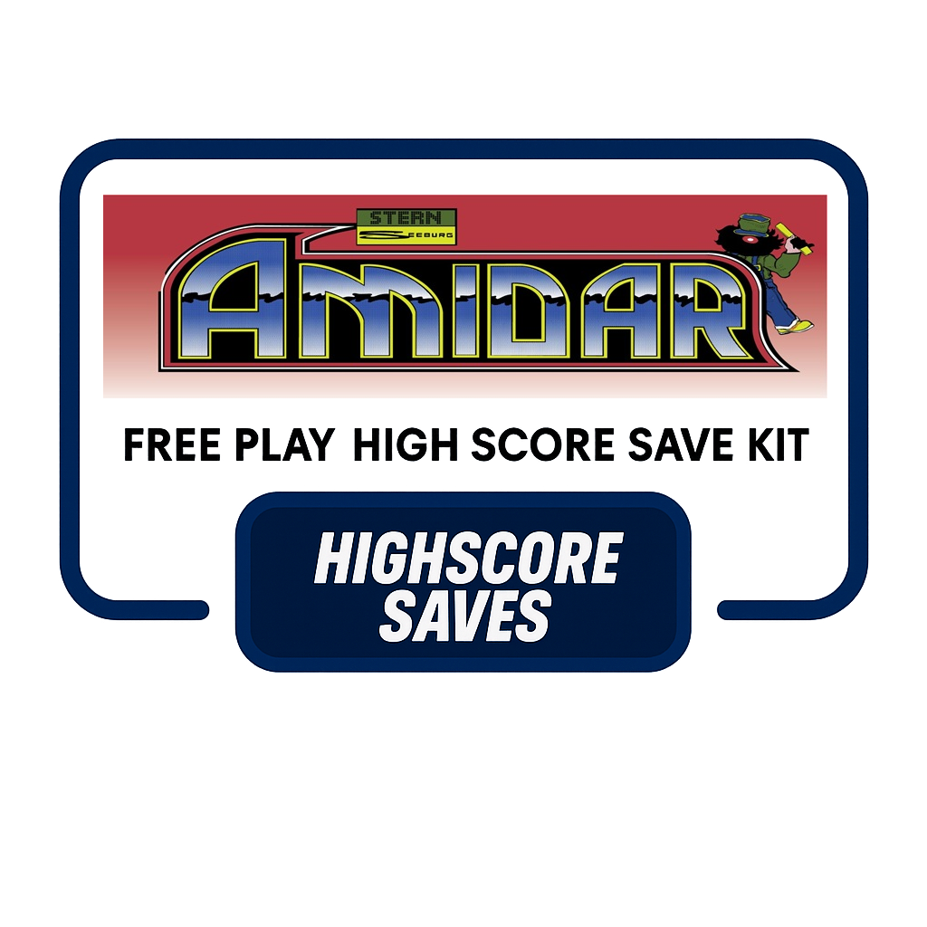 Amidar Free Play and High Score Save Kit