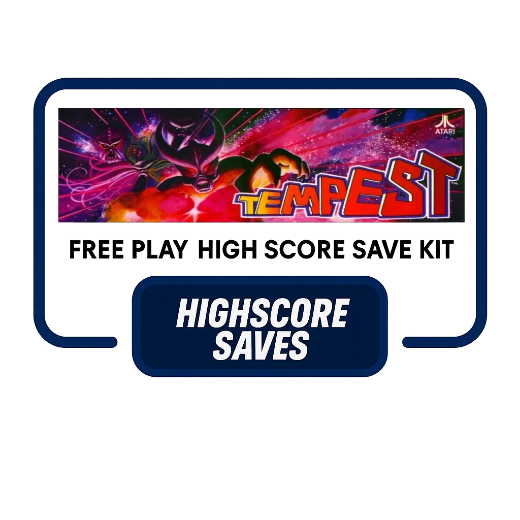 Tempest | Tempest Tubes Multigame Free Play and High Score Save Kit