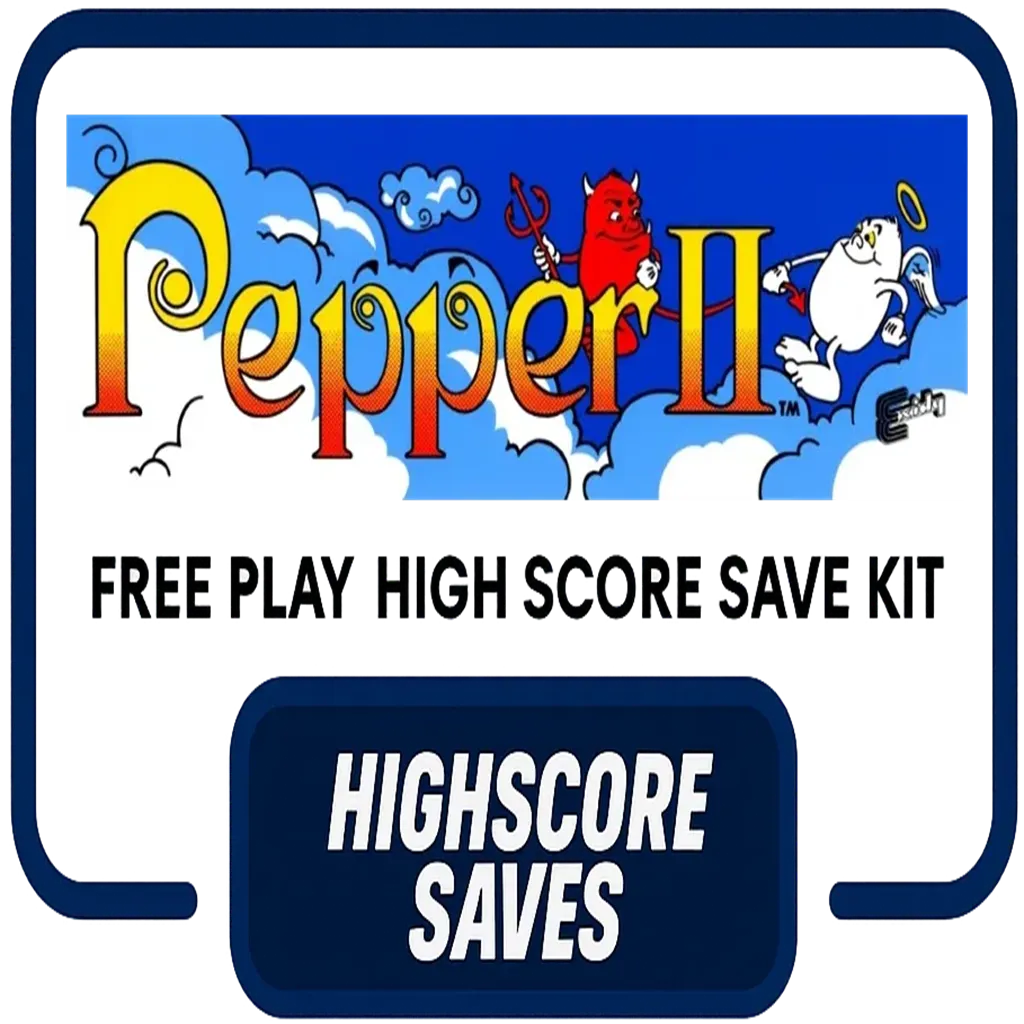 Pepper 2 Free Play and High Score Save Kit