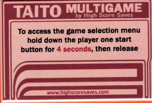 Jungle Hunt | Elevator Action | Taito Multigame Instruction Magnet Jungle Hunt | Elevator Action | Taito Multigame Instruction Magnet