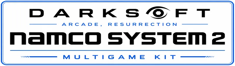 Darksoft Namco System 2 Multigame Kit installation guide marquee