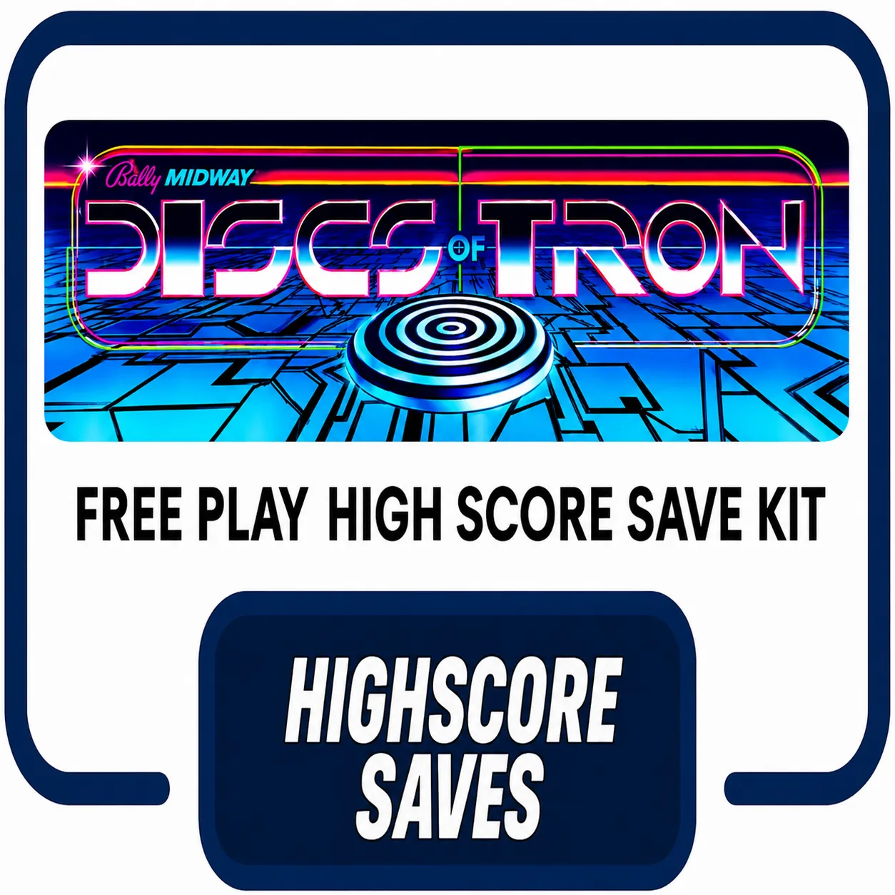 Discs of Tron Free Play and High Score Save Kit