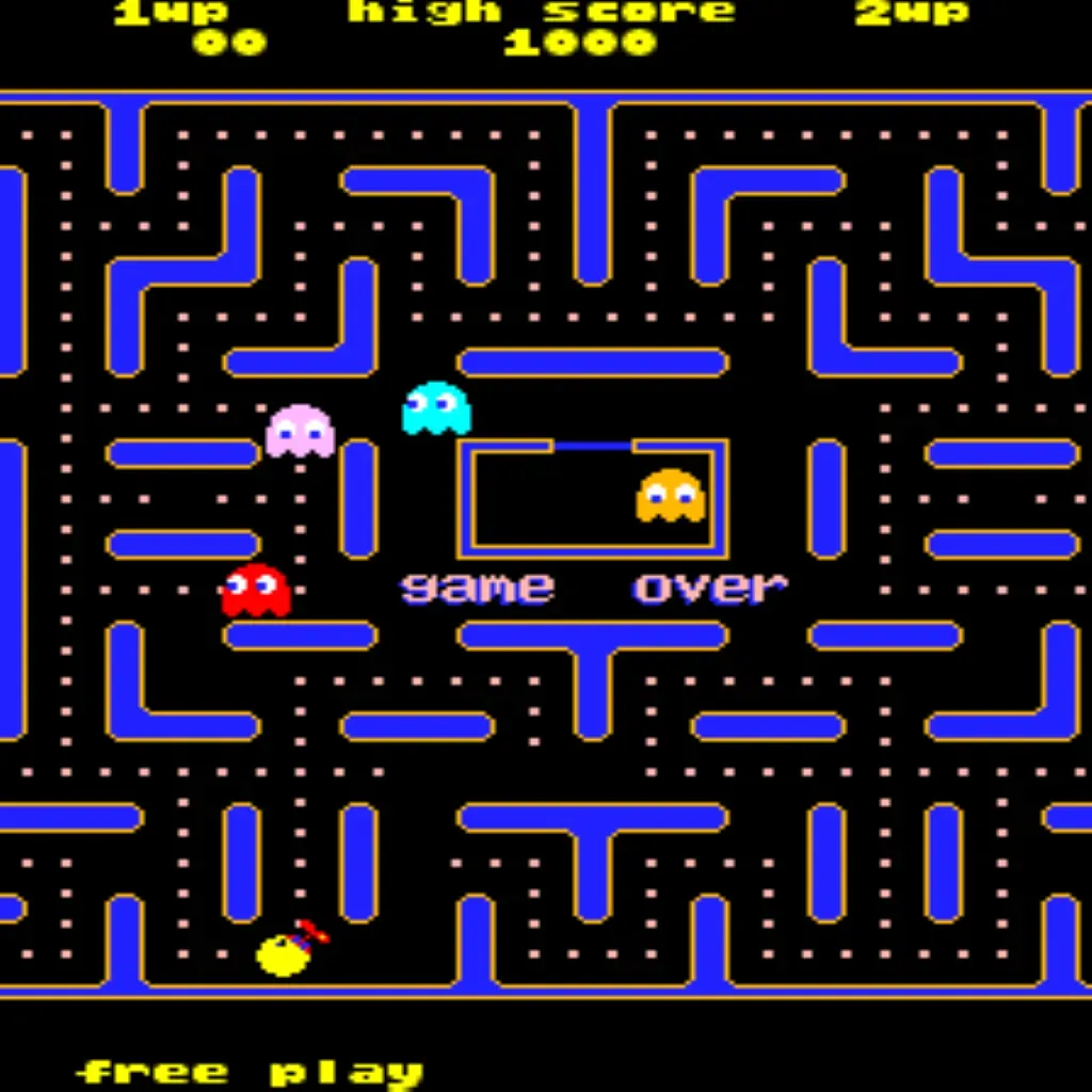 Pacman Computer High Score Jr Pac-Man Free Play and High Score Save Kit HighScoreSaves