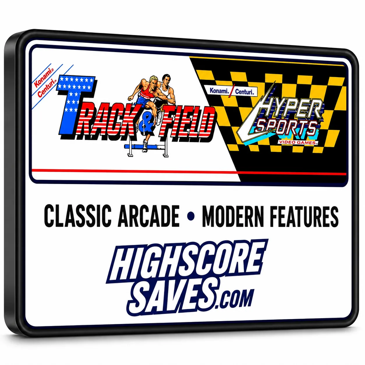 Hyper Sports Multigame Free Play and High Score Save Kit