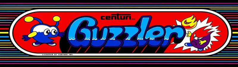 Guzzler Free Play and High Score Save Kit installation guide marquee
