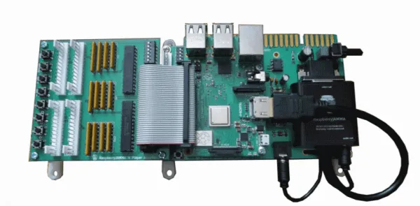 ArPiCade - Raspberry Pi JAMMA Adapter - 4 Player