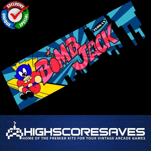 Bomb Jack Free Play and High Score Save Kit Bomb Jack Free Play and High Score Save Kit