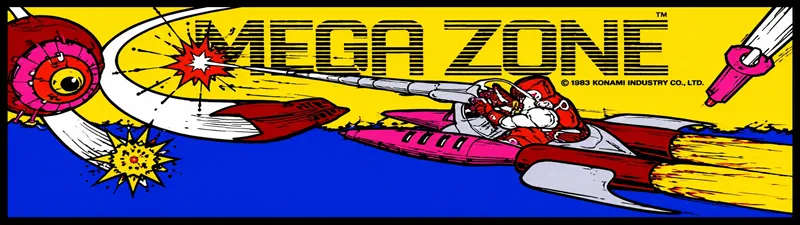 MegaZone Free Play and High Score Save Kit installation guide marquee