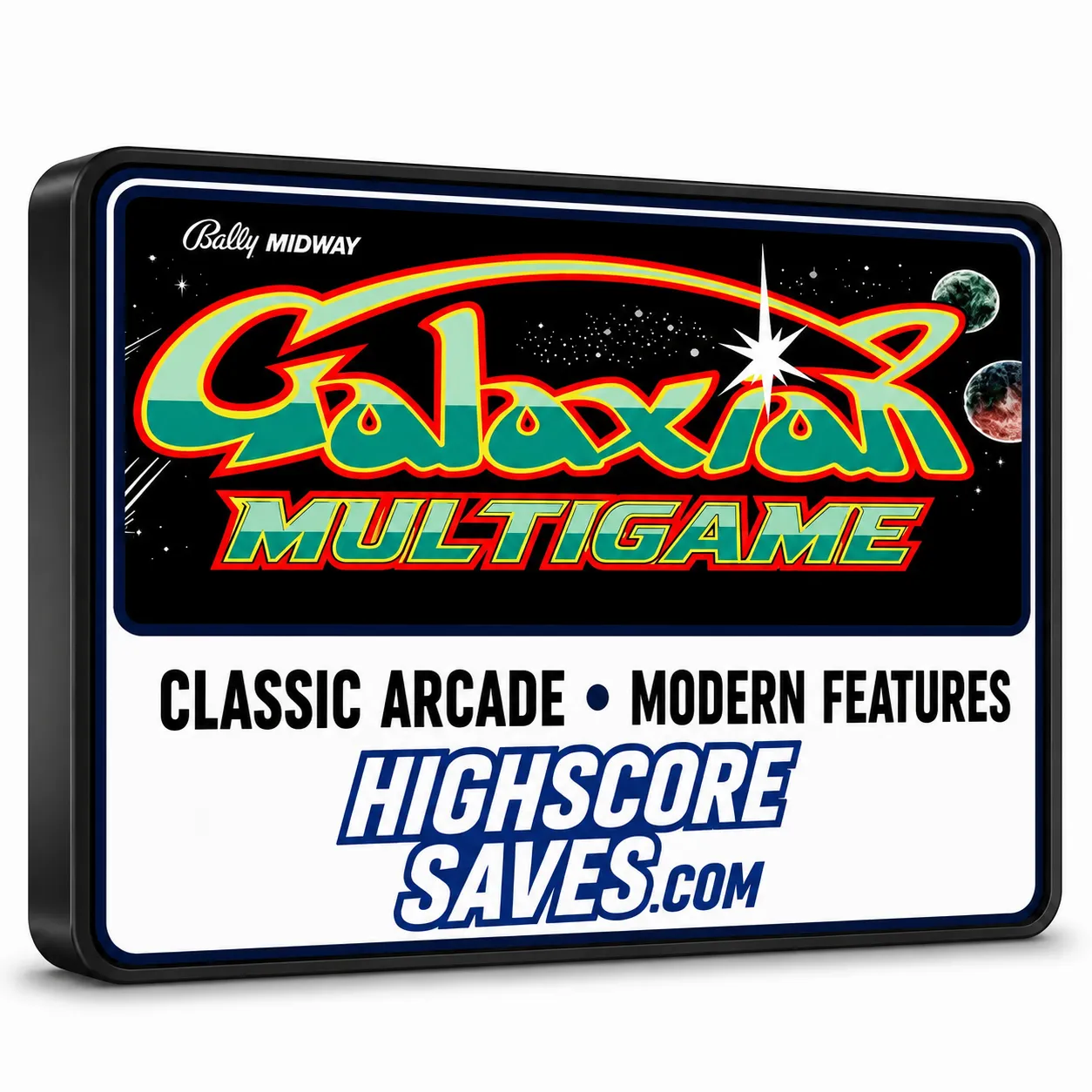 Galaxian Multigame Free Play and High Score Save Kit