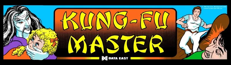 Kung-Fu Master Free Play and High Score Save Kit for original Irem arcade PCB