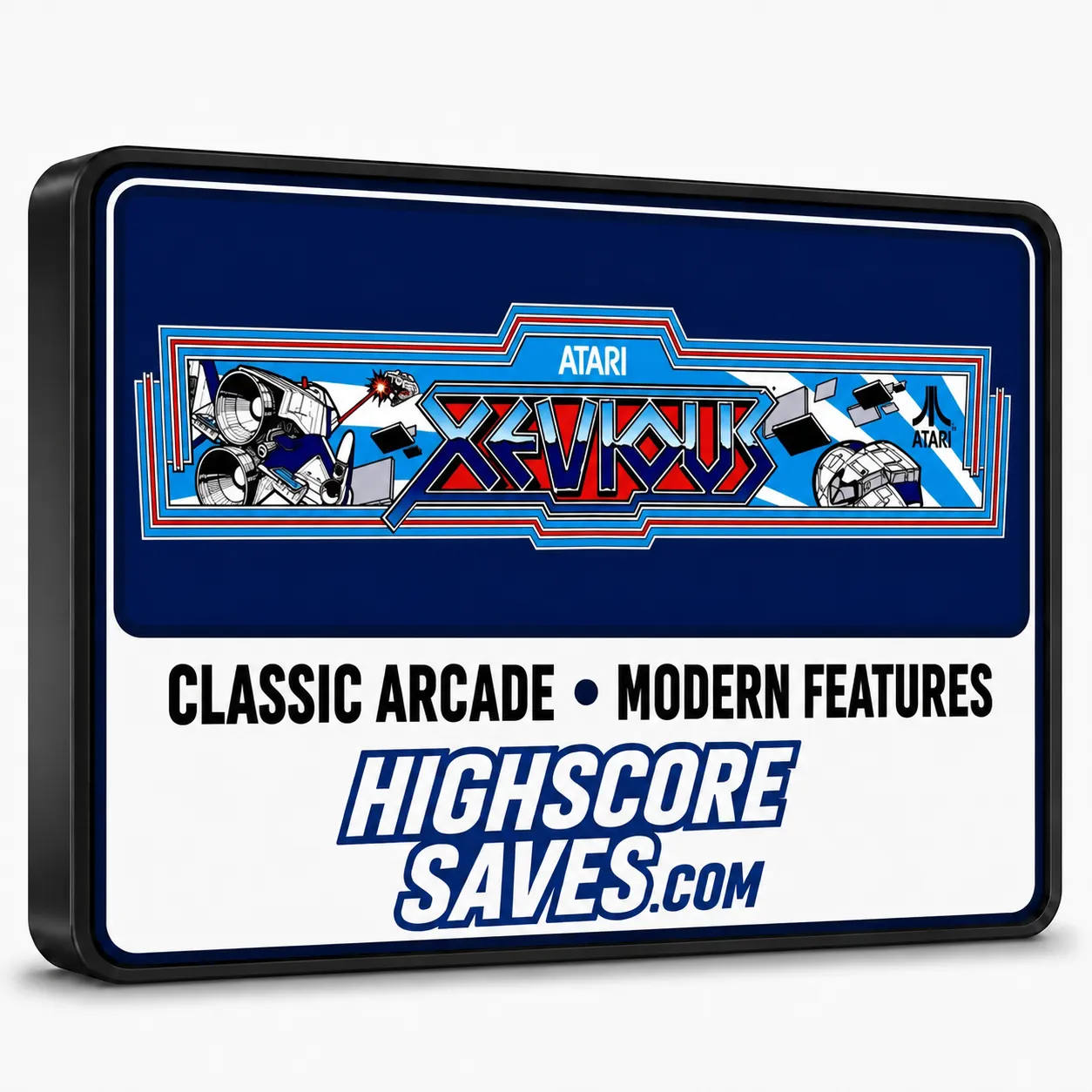 Xevious Free Play and High Score Save Kit
