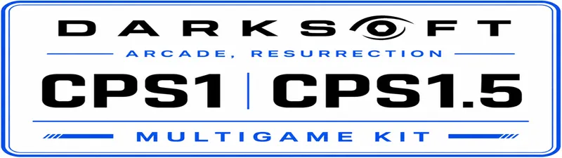 Darksoft CPS1 Multigame Kit installation guide marquee