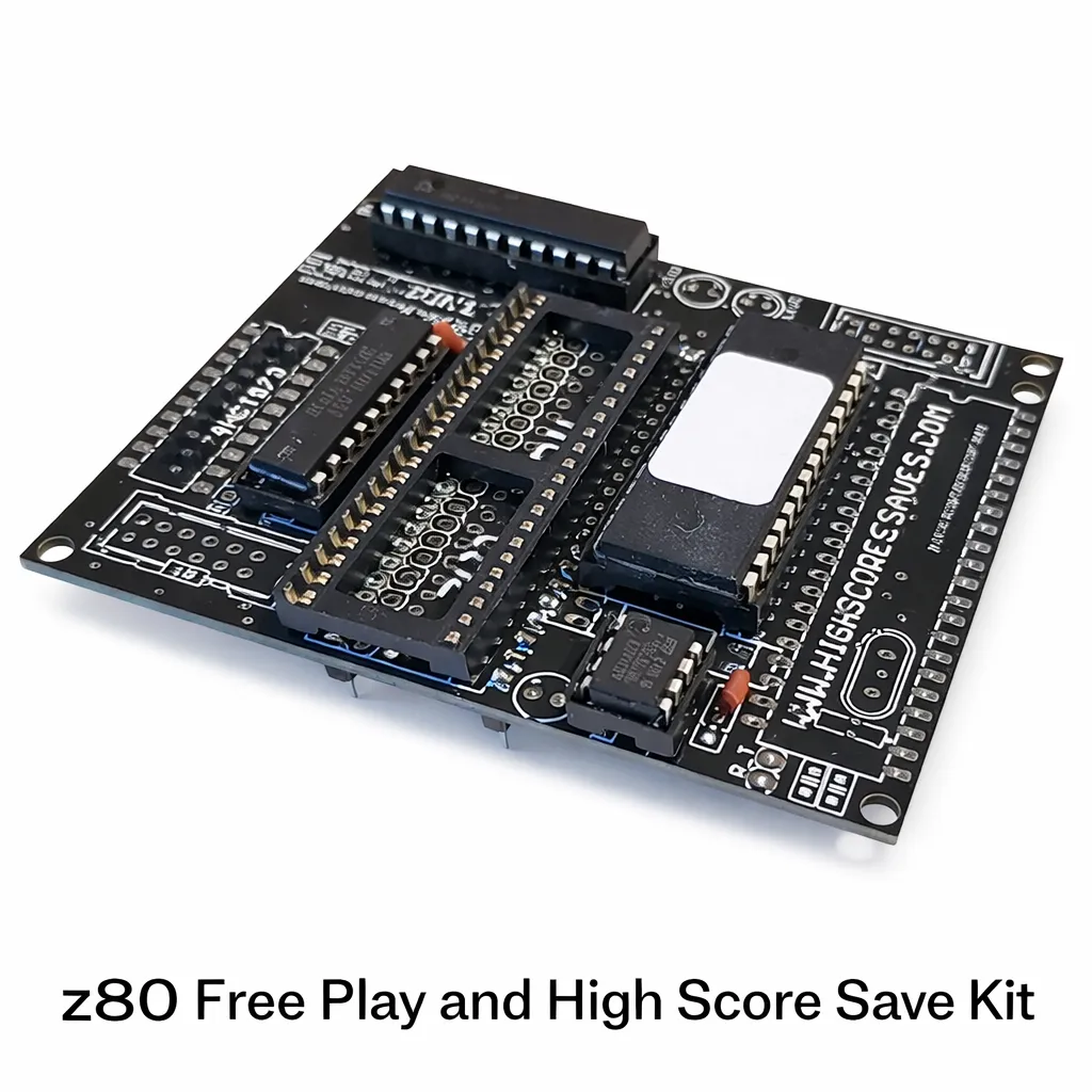 Moon Patrol Free Play and High Score Save Kit