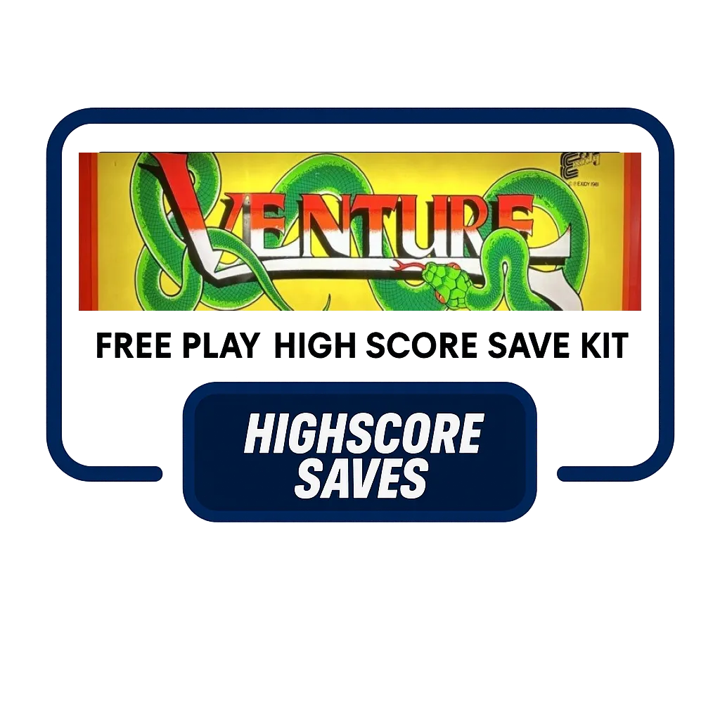 Venture Free Play and High Score Save Kit Venture Free Play and High Score Save Kit