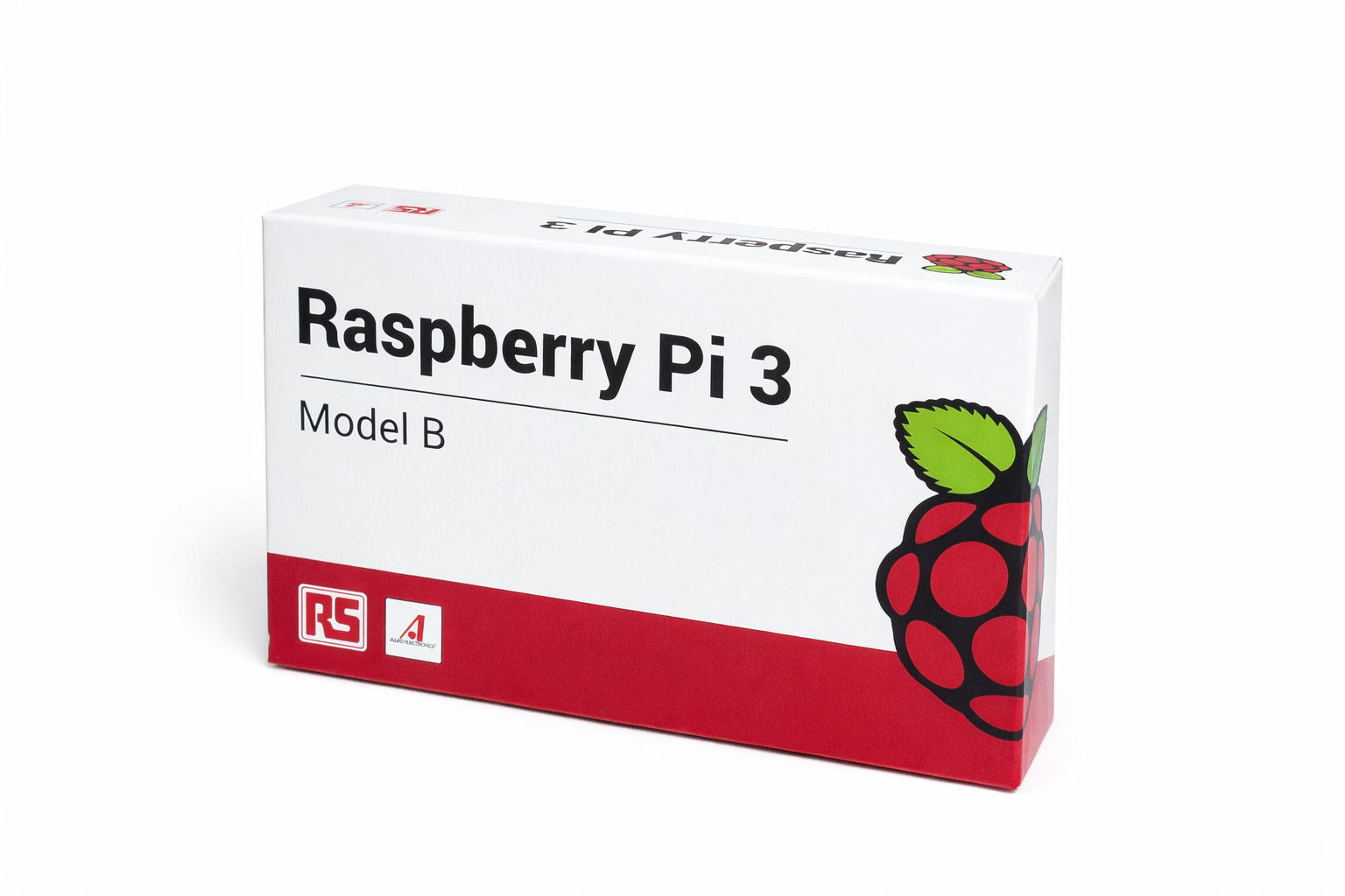 Raspberry Pi 3 Model B single board computer retail box