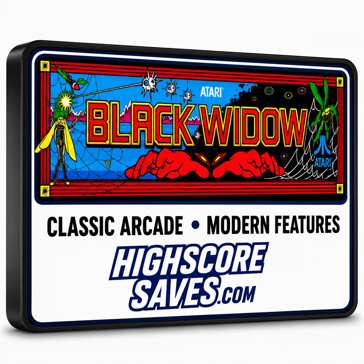 Black Widow Free Play and High Score Save Kit
