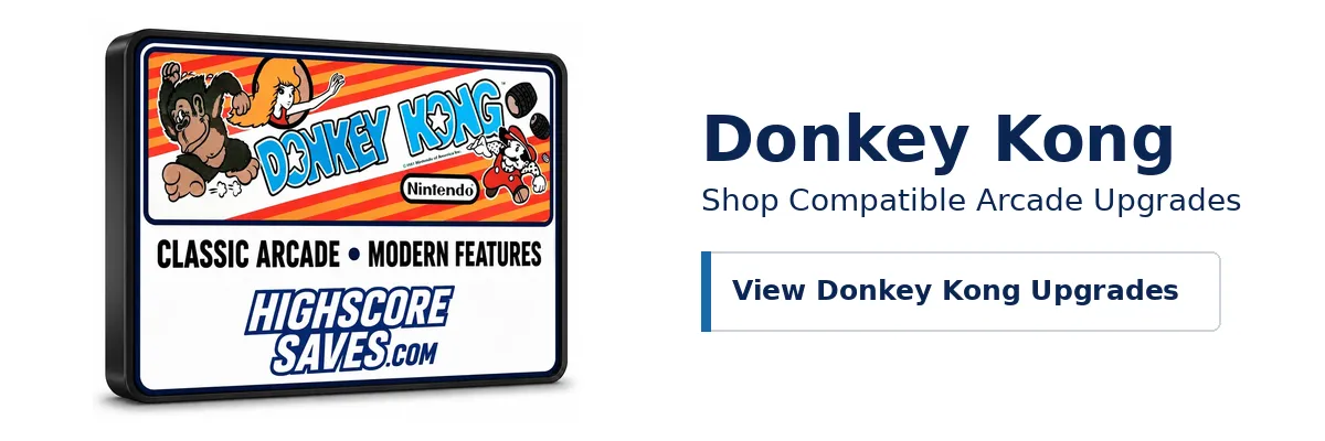 Donkey Kong Free Play and High Score Save Kits