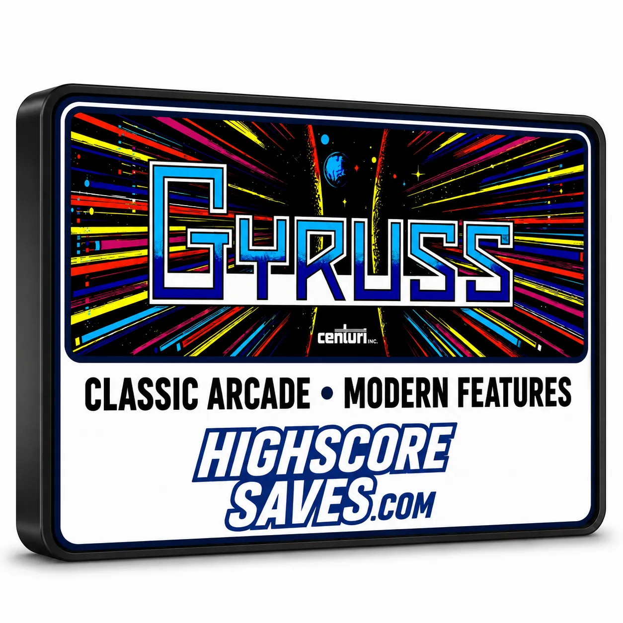 Gyruss Free Play and High Score Save Kit