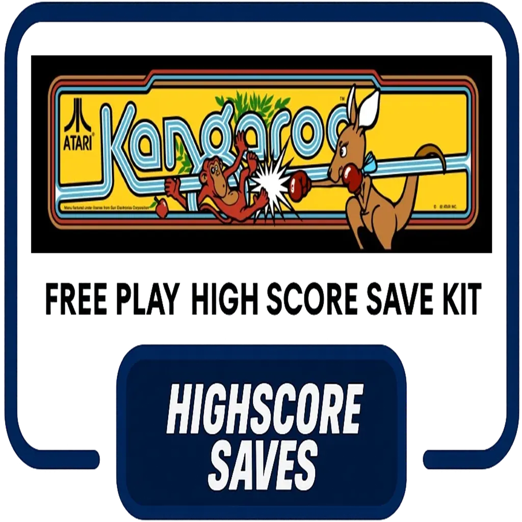 Kangaroo Free Play and High Score Save Kit
