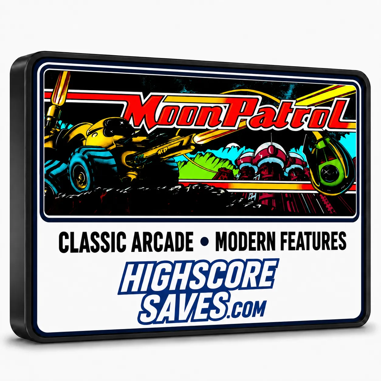 Moon Patrol Free Play and High Score Save Kit
