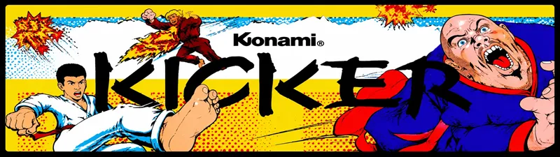 Kicker Shao-Lin's Road Free Play and High Score Save Kit installation guide marquee