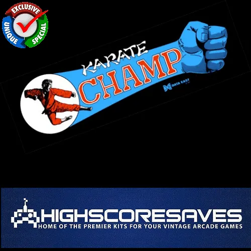 Karate Champ Player vs Player Free Play and High Score Save Kit Karate Champ Player vs Player Free Play and High Score Save Kit