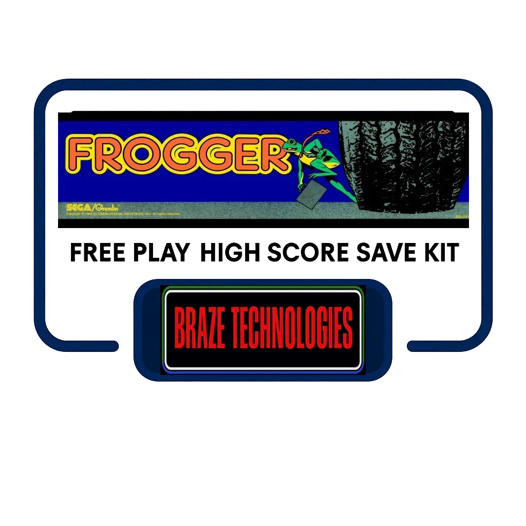 Braze Frogger Free Play and High Score Save Kit