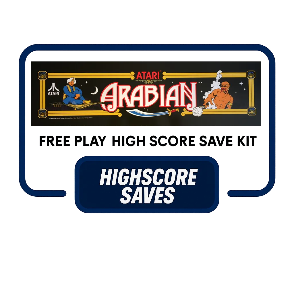Arabian Free Play and High Score Save Kit Arabian Free Play and High Score Save Kit