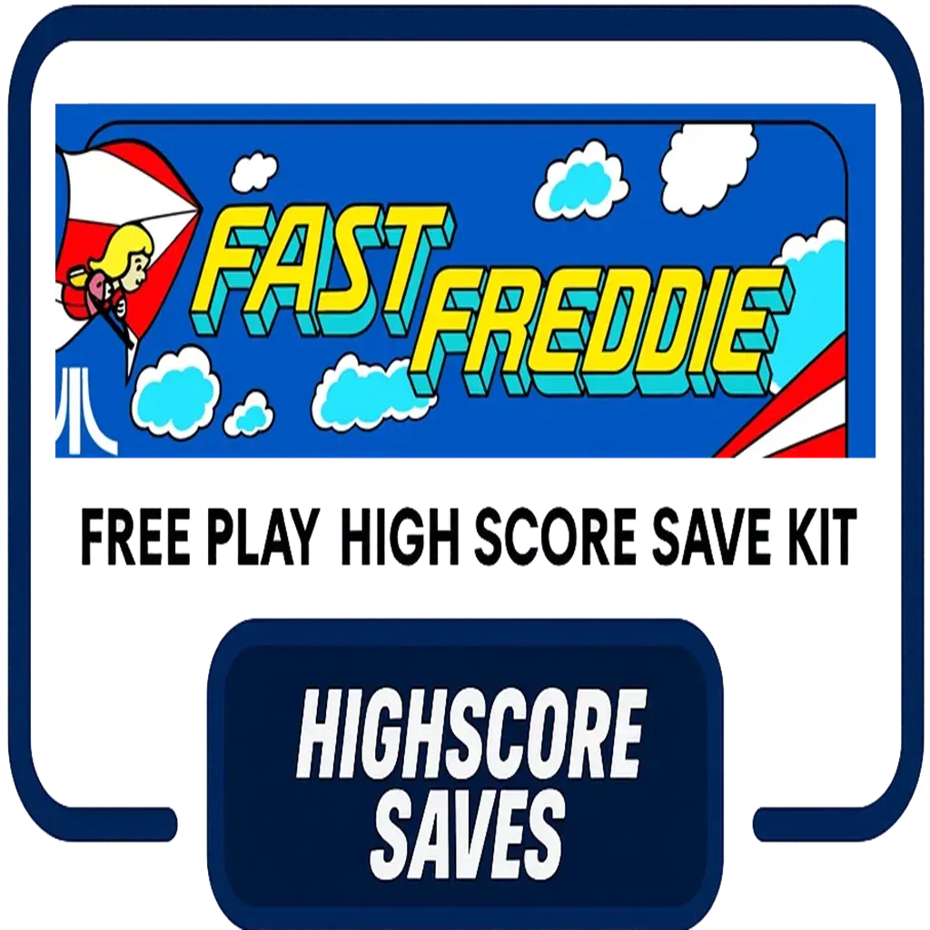 Fast Freddie Free Play and High Score Save Kit