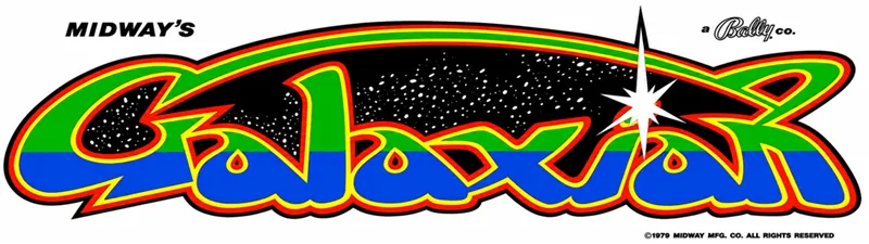 Galaxian Free Play and High Score Save Kit installation guide marquee